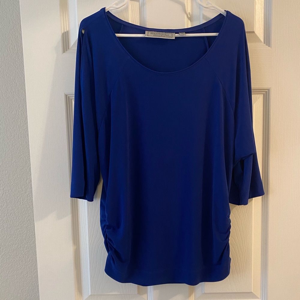 Blue blouse